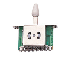 Gewa 3-Way Switches, White Button