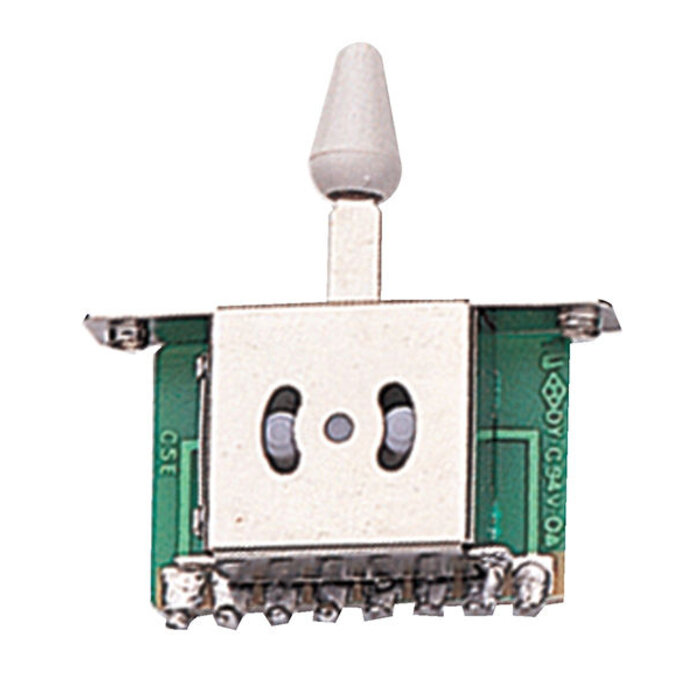 Gewa 3-Way Switches, White Button