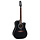 TK-EF341SC Dreadnought, Cutaway, Black Gloss