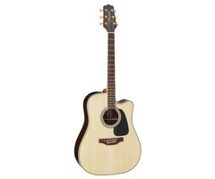 Takamine GD51CE Natural Dreadnought Cutaway Natural Gloss
