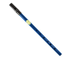 Feadog Blue D Whistle, Black Top (No Box)