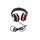 HP-Six Headphones Red Stripe