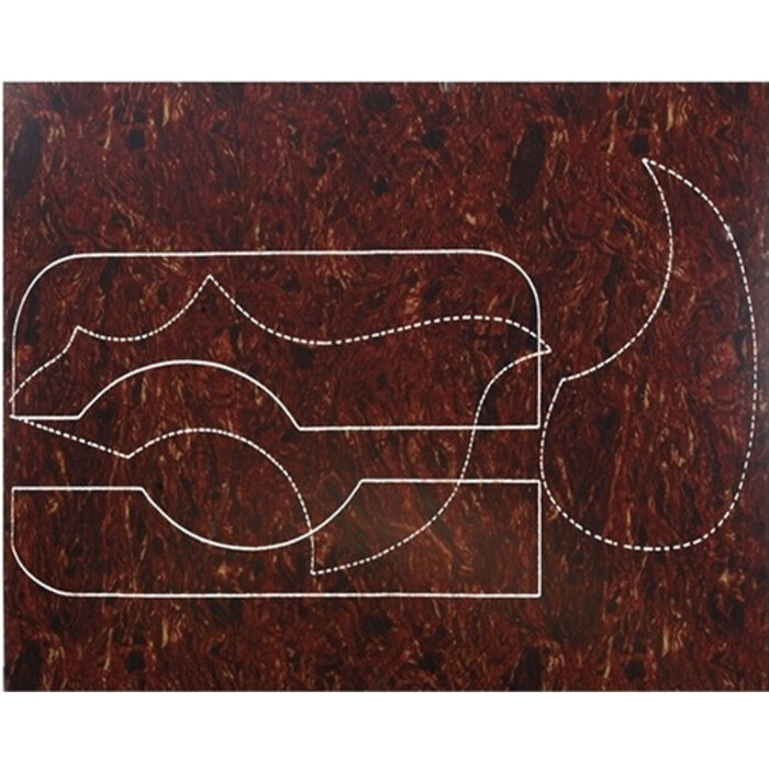 Gewa Guitar Pickguard Tortoise Shell 200 X 250 mm