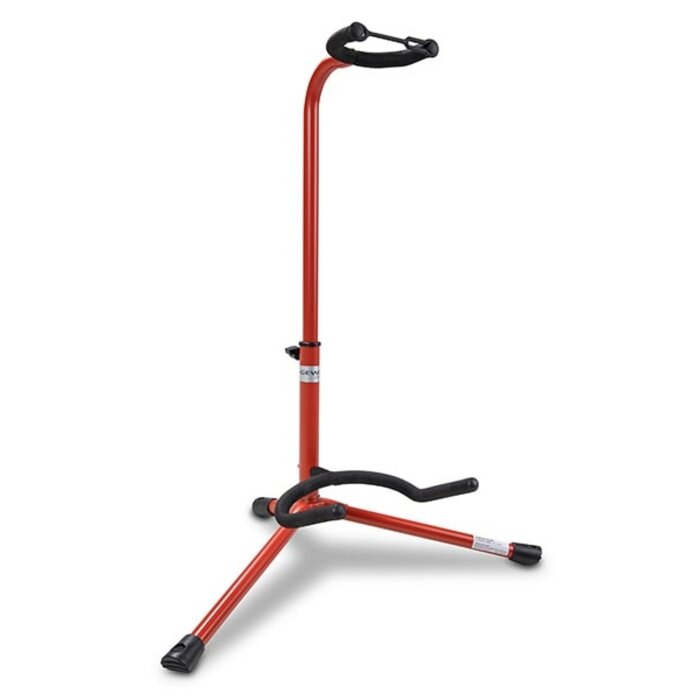 Gewa Guitar Stand Red, BSX Hardware