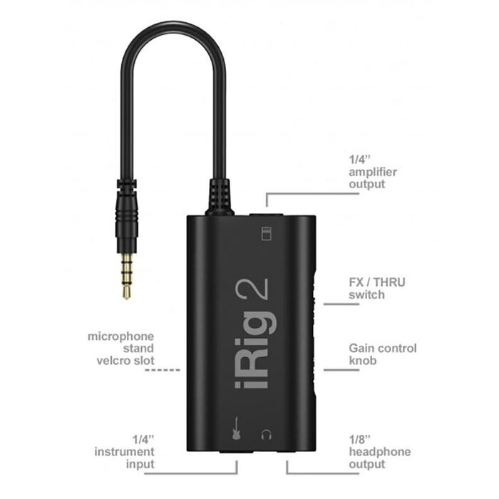 Irig 2 Mobile Guitar Interface