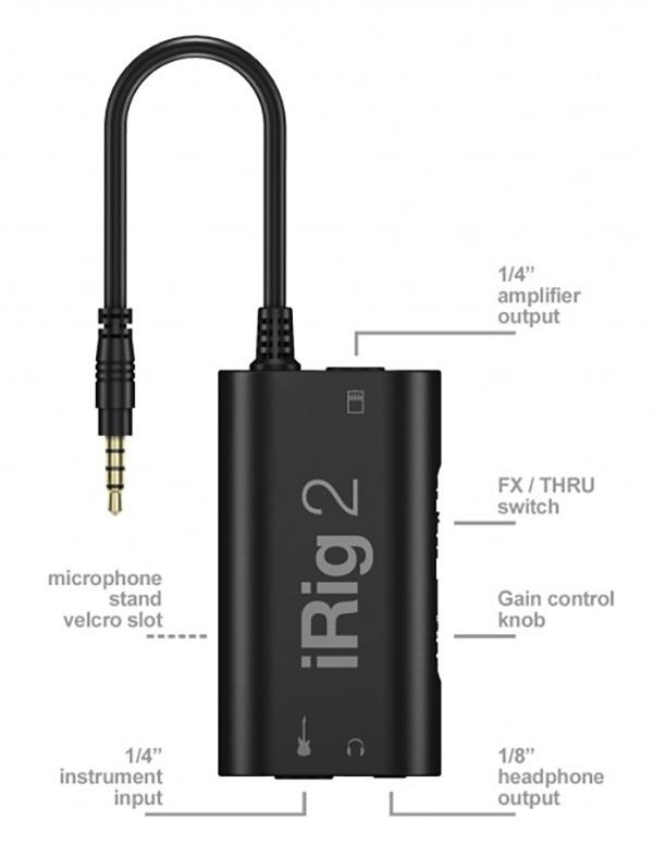 Irig 2 Mobile Guitar Interface