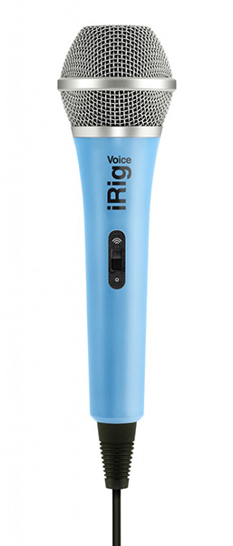 Irig Voice Karaoke Mic Blue