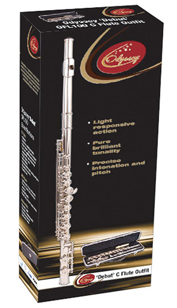 Odyssey Debut Flute Outfit with Case
