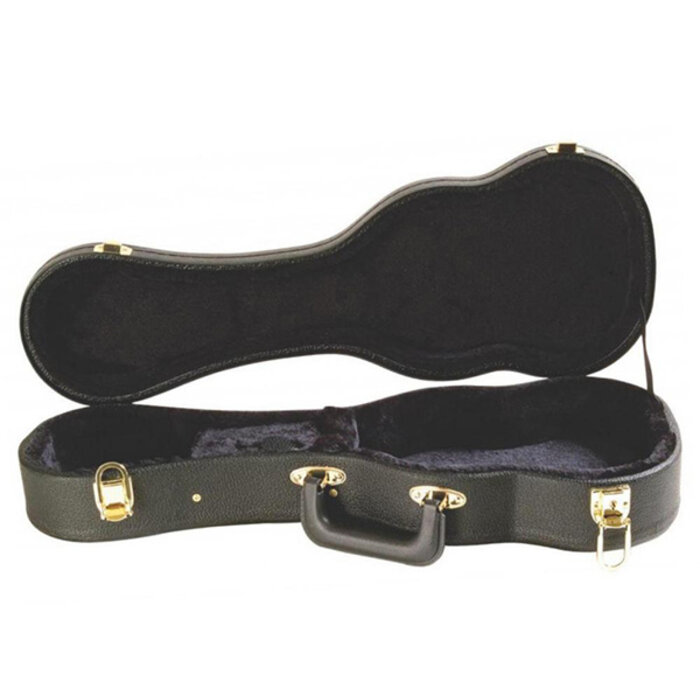 On Stage Hardshell Soprano Ukulele Case Black
