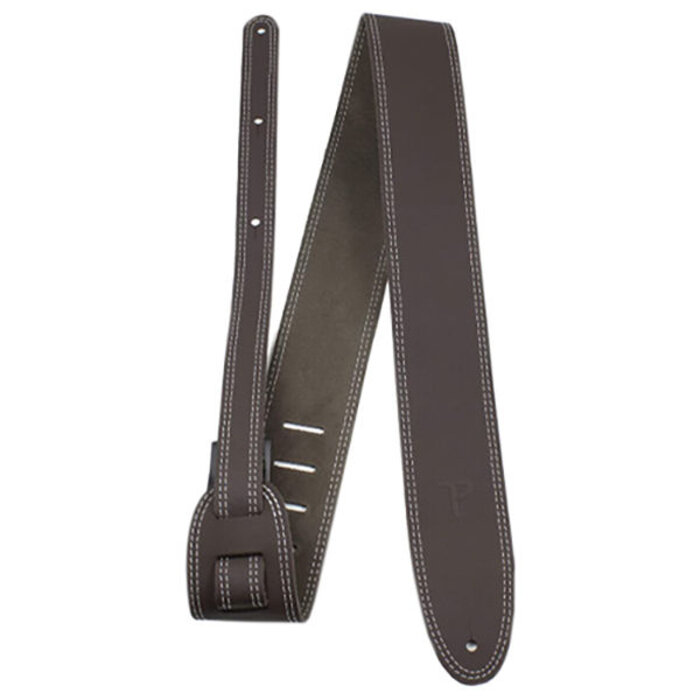 Perri 174 Double Stitched 2.5 Leather Strap