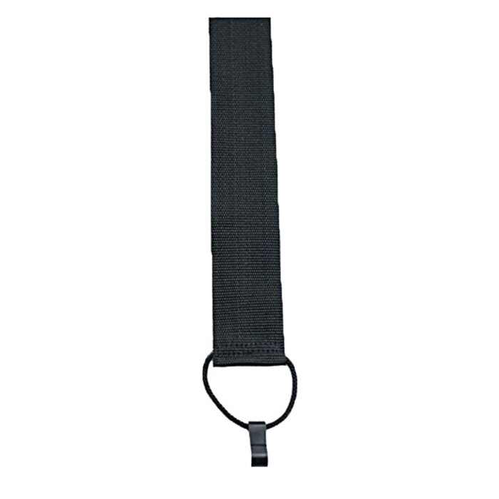 Perri 1762 2 Inch Classical Guitar Strap Hook Black