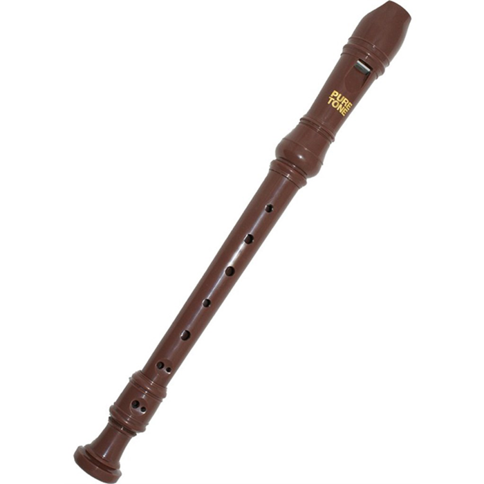 Pure Tone Kids Descant Recorder Brown