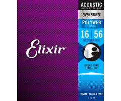 Elixir 11125 Acoustic Polyweb 80/20 Bronze Resonator