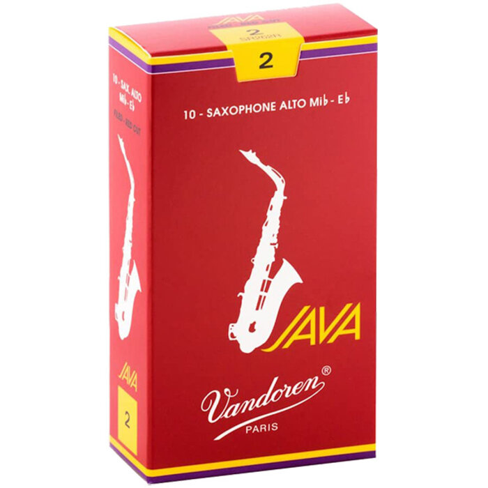 Vandoren Alto Sax Java Reed Red Cut 2