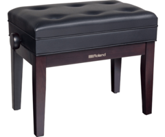 Roland RPB 400 Piano Bench Rosewood Vinyl Seat