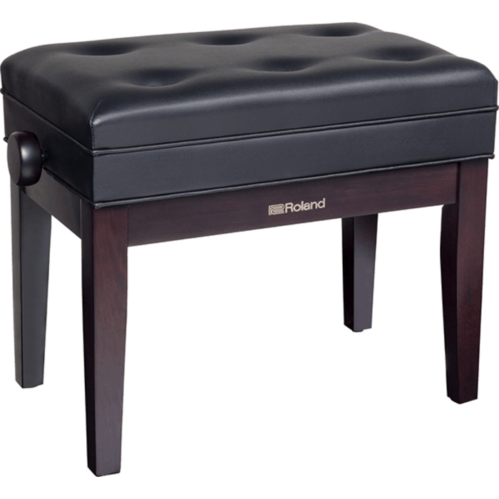 Roland RPB 400 Piano Bench Rosewood Vinyl Seat