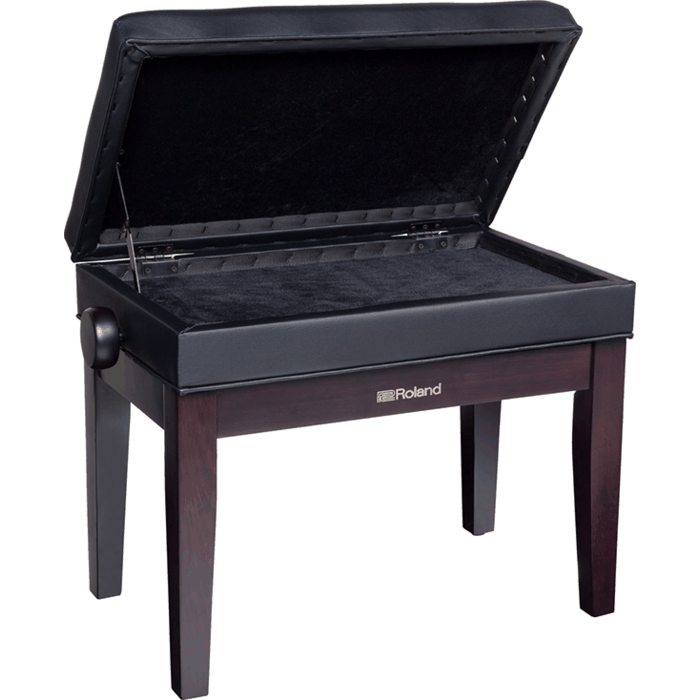 Roland RPB 400 Piano Bench Rosewood Vinyl Seat