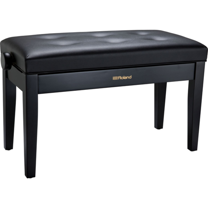 Roland RPB 300 Duet Piano Bench Satin Black Vinyl Seat