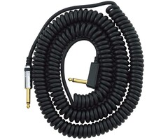 Vox VCC090BK 9M Vintage Curly Cable Black