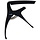 AC20BK Acoustic Guitar Capo, High Quality Aluminium Material, Steel Spring,  High Quality Silicone Cushion, BLACK