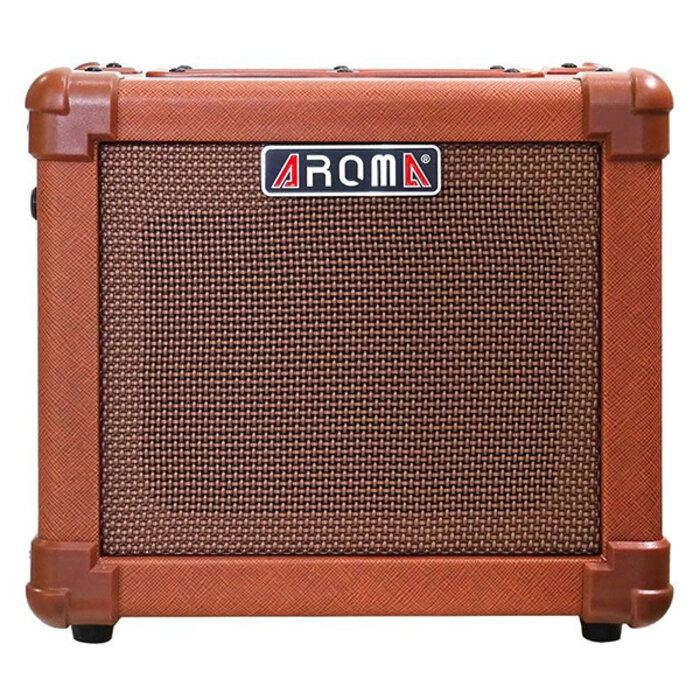 Aroma AG10A 10W Acoustic Guitar Amplifier Brown