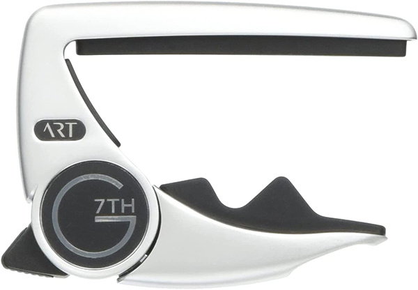 G7TH Performance 3 Acoustic/Electric Guitar Capo, Silver