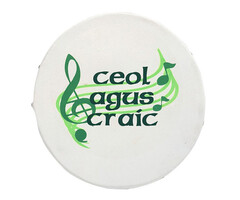 Koda Bodhran 8" X 1 1/2" Natural - Ceol Agus Craic With Beater