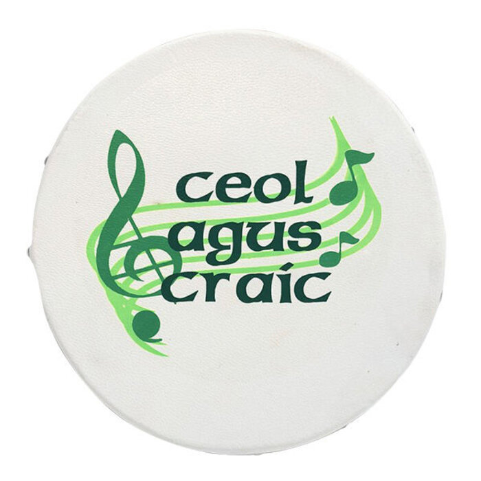 Koda Bodhran  8" X 1 1/2" Natural - Ceol Agus Craic With Beater