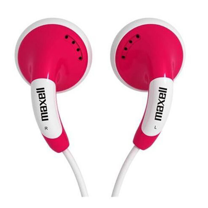 Maxell Colour Budz In Ear Red