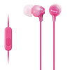 Sony Pink In Ear W/ Smartphone Mic