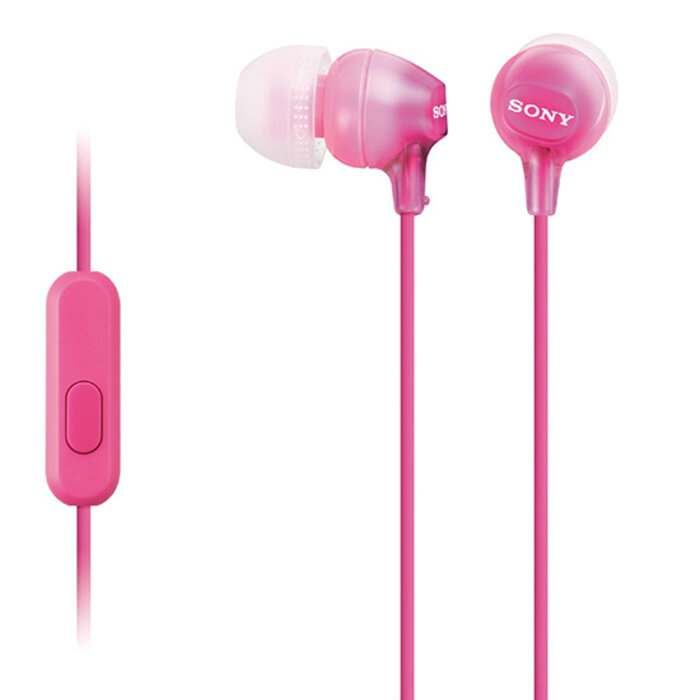 Sony Pink In Ear W/ Smartphone Mic