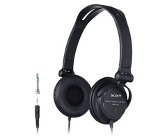 Sony V150 Reversible Earcup Monitor Dj Headphones Black