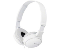 Sony ZX110 Supra Aural Closed Ear Foldable Headphones White