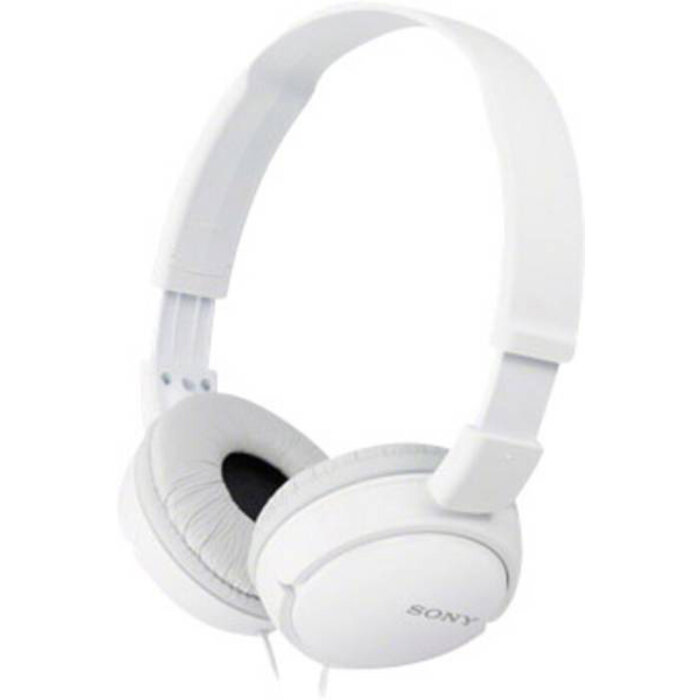 Sony  ZX110 Supra Aural Closed Ear Foldable Headphones White