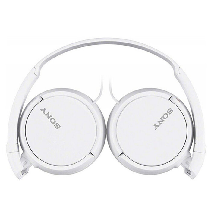 Sony  ZX110 Supra Aural Closed Ear Foldable Headphones White