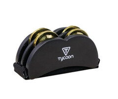 Tycoon Foot Tambourine With Bright Brass Jingles