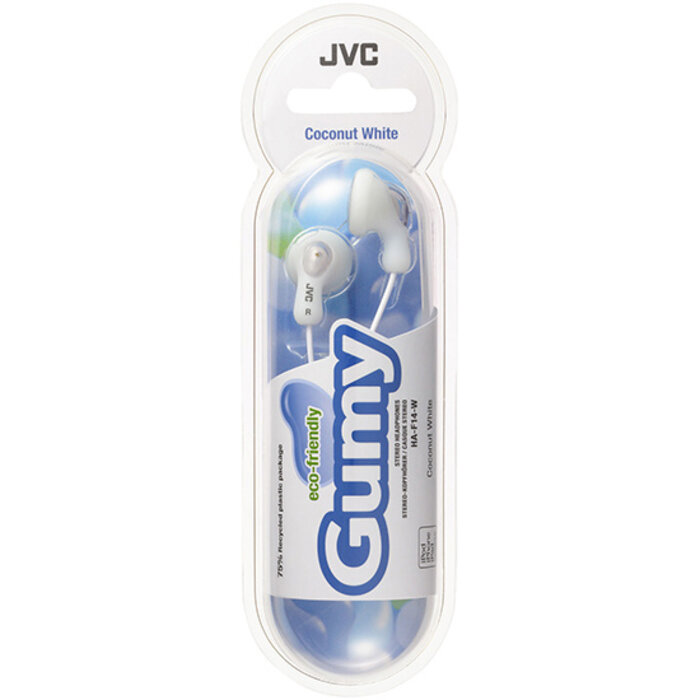 JVC White Gumy In Ear Headphone