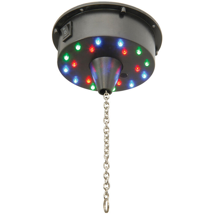 QTX Battery Operated Led Mirror Ball Motor