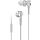 White Extra Bass In Ear Headphones