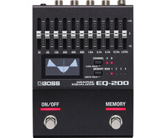 Boss EQ- 200 Guitar Effects Graphic Equalizer