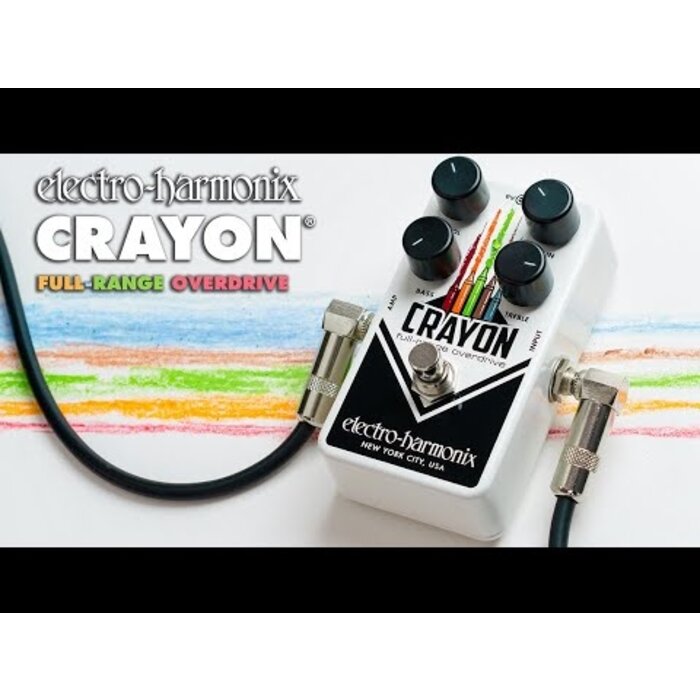Electro Harmonix Crayon 69 Full Range Overdrive Pedal