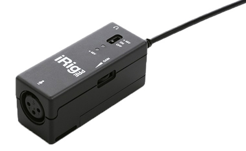 Irig Pre XLR Microphone Interface For Mobile