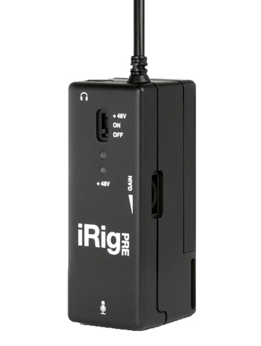 Irig Pre XLR Microphone Interface For Mobile
