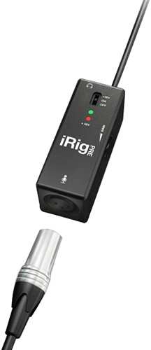 Irig Pre XLR Microphone Interface For Mobile