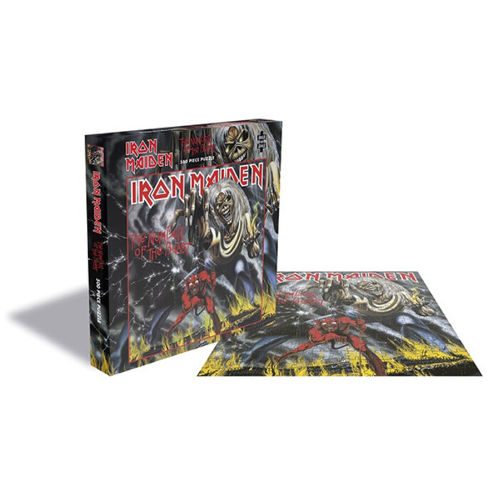 Iron Maiden The  Number Of The Beast 500 PC Jigsaw