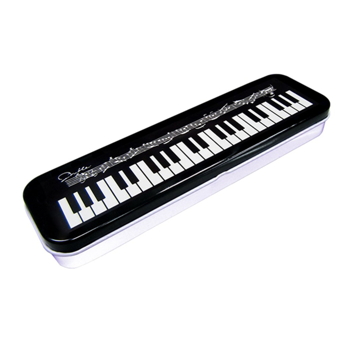 Keyboard Design Tin Pencil Case