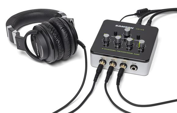 Samson Qh4 4 Channel Headphone Amplifier