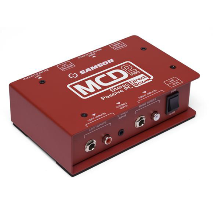 Samson S-Max MCD2Pro Stereo Passive Pc Direct Box