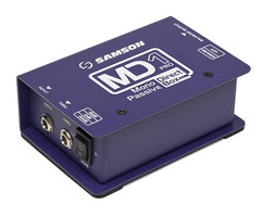 Samson S-Max MD1Pro - Mono Passive Direct Box