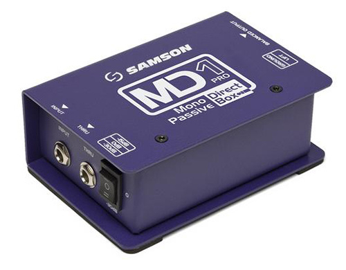 Samson S-Max MD1Pro - Mono Passive Direct Box